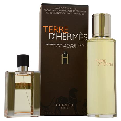 terre dhermes refill|hermes men's perfume terre.